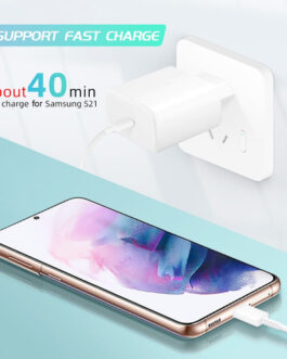 45W USB-C Wall Charger with Fast Charge PD Adapter for iPhone 12/12