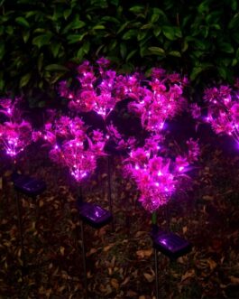 Outdoor Waterproof Solar Phalaenopsis Lamp Garden Decorative Lights