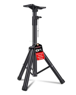 5Core Speaker Stand Tripod Tall Adjustable 36 Inch DJ Pole Mount