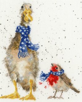 Christmas Scarves XHD54 Counted Cross Stitch Kit