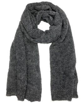 Charcoal Ultra Plush Alpaca Scarf