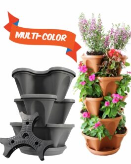 Nature’s Distributing Stacking Planters – 3 Tier