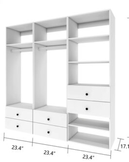 A2A2A3Closet Organizer System Modular Walk-in System